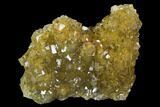 Yellow, Cubic Fluorite Crystal Cluster - Spain #98700-1